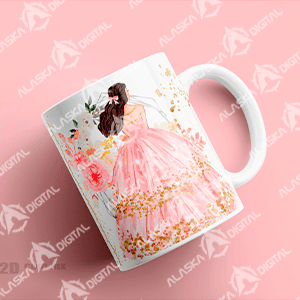 11 Plantillas de XV Años para sublimar en taza de 11 oz - Cumpleaños 11 Plantillas de XV Años para sublimar en taza de 11 oz - Cumpleaños - Imagen 2