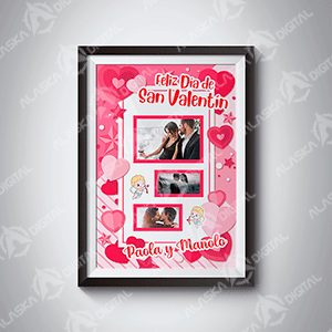 10 Plantillas para Sublimar Cuadros Love con Editables y Mockups