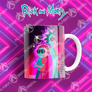 10 Plantillas para Sublimar Tazas rick y morty Con Editables y Mockups 10 Plantillas para Sublimar Tazas rick y morty Con Editables y Mockups - Imagen 5