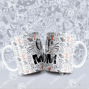 12 Plantillas para Sublimar Tazas CatDog Mom con Editables y Mockups 12 Plantillas para Sublimar Tazas CatDog Mom con Editables y Mockups - Imagen 5