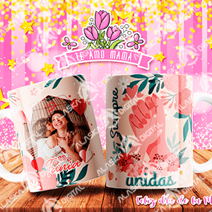 8 Plantillas para Sublimar Tazas Te Amo Mamá con Editables y Mockups 8 Plantillas para Sublimar Tazas Te Amo Mamá con Editables y Mockups - Imagen 5