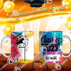10 Plantillas para sublimar de Graduados Flork con Editables y Mockups 10 Plantillas para sublimar de Graduados Flork con Editables y Mockups - Imagen 4