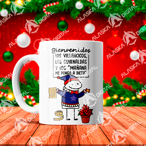 24 Plantillas para Sublimar Tazas Navidad con Florks con Editables y Mockups 24 Plantillas para Sublimar Tazas Navidad con Florks con Editables y Mockups - Imagen 4