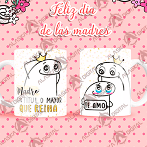13 Plantillas para Sublimar Taza Flork Mami con Editables y Mockups v3 13 Plantillas para Sublimar Taza Flork Mami con Editables y Mockups v3 - Imagen 3