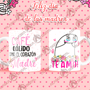 13 Plantillas para Sublimar Taza Flork Mami con Editables y Mockups v3 13 Plantillas para Sublimar Taza Flork Mami con Editables y Mockups v3 - Imagen 2