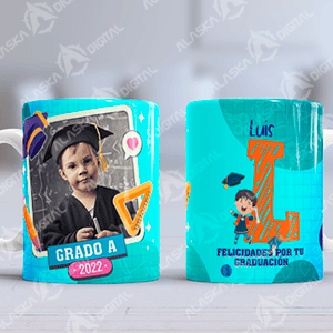 26 Plantillas para Sublimar Abecedario Graduados para Niños con Editables y Mockups 26 Plantillas para Sublimar Abecedario Graduados para Niños con Editables y Mockups - Imagen 2