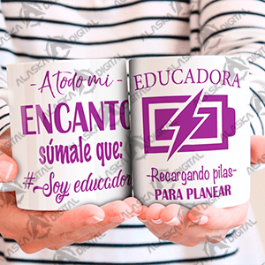 5 Plantillas Aqui Toma dia del Maestro para sublimar 5 Plantillas Aqui Toma dia del Maestro para sublimar - Imagen 5