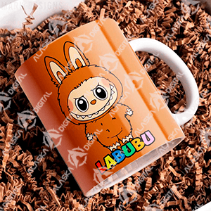 8 Plantillas para Sublimar Tazas Labubu con Editables y Mockups 8 Plantillas para Sublimar Tazas Labubu con Editables y Mockups - Imagen 5