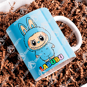 8 Plantillas para Sublimar Tazas Labubu con Editables y Mockups 8 Plantillas para Sublimar Tazas Labubu con Editables y Mockups - Imagen 4