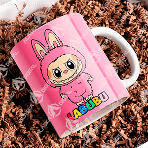 8 Plantillas para Sublimar Tazas Labubu con Editables y Mockups 8 Plantillas para Sublimar Tazas Labubu con Editables y Mockups - Imagen 2