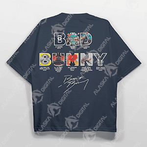 11 Plantillas para DTF o Sublimación Playera Bad Bunny 2025 con Mockups 11 Plantillas para DTF o Sublimación Playera Bad Bunny 2025 con Mockups - Imagen 5