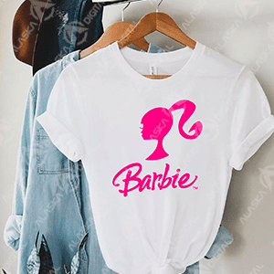 11 Plantillas para Sublimar Playeras Barbie Pink con Editables y Mockups 11 Plantillas para Sublimar Playeras Barbie Pink con Editables y Mockups - Imagen 4