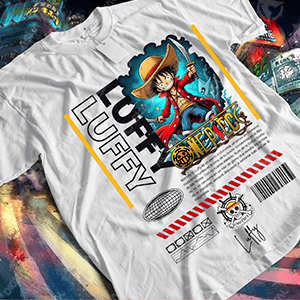 12 Plantillas PNG para Sublimar Playeras Guerreros Anime con Mockups