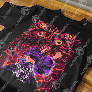 16 Plantillas PNG para Sublimar Playeras Demon Slayer con Mockups 16 Plantillas PNG para Sublimar Playeras Demon Slayer con Mockups - Imagen 3