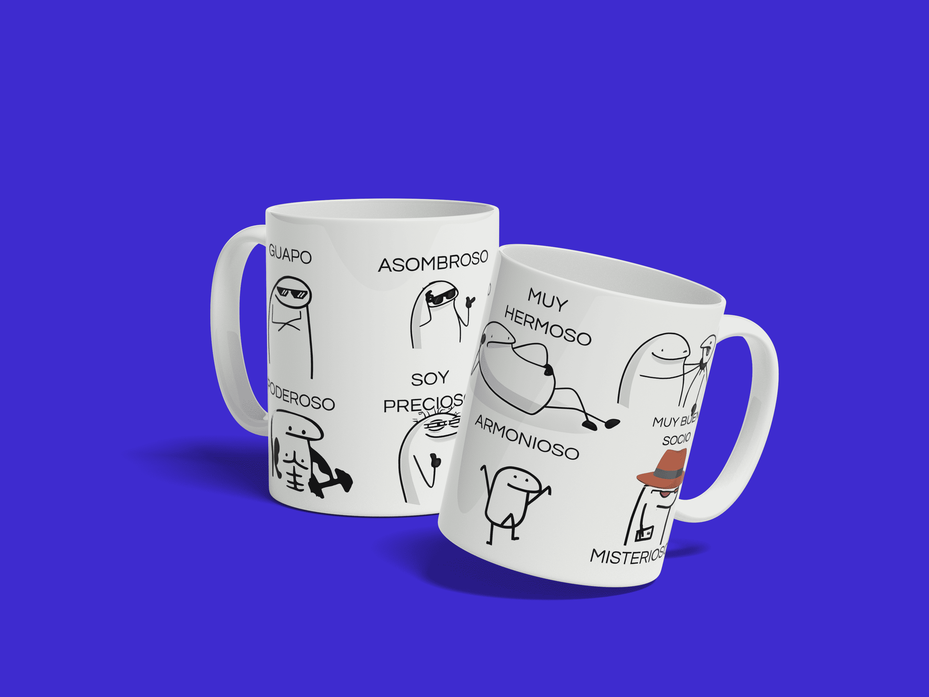 2 Plantillas Asi soy yo, Asombroso, poderoso, Flork con Mockups 2 Plantillas Asi soy yo, Asombroso, poderoso, Flork con Mockups