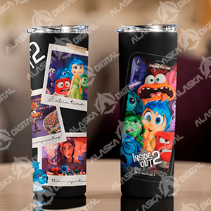 13 Plantillas PNG para Sublimar Tumbler InsideOut/ Intensamente 2 con Mockups 13 Plantillas PNG para Sublimar Tumbler InsideOut/ Intensamente 2 con Mockups - Imagen 4