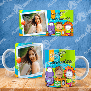 27 Plantillas para Sublimar Tazas Cumpleaños con Editables y Mockups 27 Plantillas para Sublimar Tazas Cumpleaños con Editables y Mockups - Imagen 2