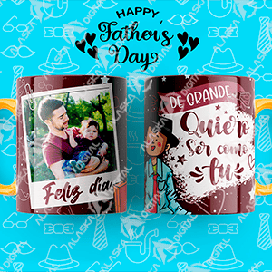10 Plantillas para Sublimar Happy Father Day con Editables y Mockups 10 Plantillas para Sublimar Happy Father Day con Editables y Mockups - Imagen 2