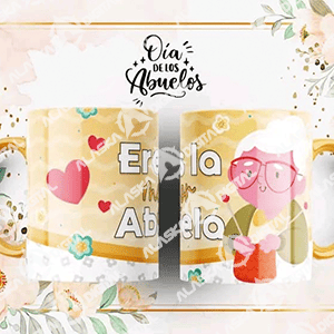 12 Plantillas para Sublimar Tazas de Abuelitos Premium con Editables y Mockups 12 Plantillas para Sublimar Tazas de Abuelitos Premium con Editables y Mockups - Imagen 5