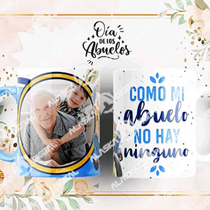 12 Plantillas para Sublimar Tazas de Abuelitos Premium con Editables y Mockups 12 Plantillas para Sublimar Tazas de Abuelitos Premium con Editables y Mockups - Imagen 2