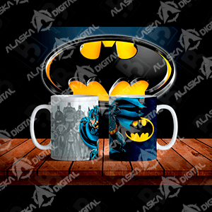8 Plantillas para Sublimar Tazas de Batman Cumpleaños con Editables y Mockups 8 Plantillas para Sublimar Tazas de Batman Cumpleaños con Editables y Mockups - Imagen 5