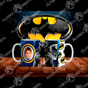 8 Plantillas para Sublimar Tazas de Batman Cumpleaños con Editables y Mockups 8 Plantillas para Sublimar Tazas de Batman Cumpleaños con Editables y Mockups - Imagen 2