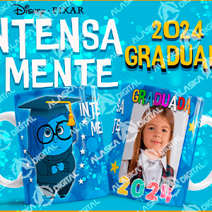 11 Plantillas para Sublimar Tazas Graduacion Intensamente con Editables y Mockups 11 Plantillas para Sublimar Tazas Graduacion Intensamente con Editables y Mockups - Imagen 5
