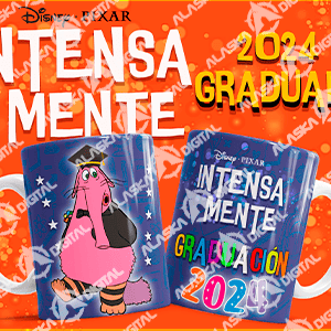 11 Plantillas para Sublimar Tazas Graduacion Intensamente con Editables y Mockups 11 Plantillas para Sublimar Tazas Graduacion Intensamente con Editables y Mockups - Imagen 4