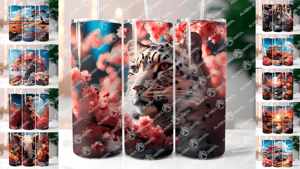 Safari Spring 3 Tumbler Wrap