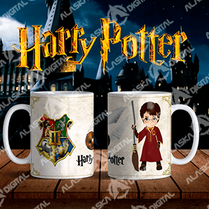 5 Plantillas para Sublimar Tazas Harry Potter con Editables y Mockups 5 Plantillas para Sublimar Tazas Harry Potter con Editables y Mockups - Imagen 3
