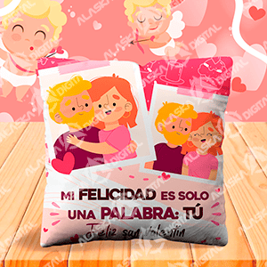 14 Plantillas para Sublimar Cojines Amor San Valentin V1 con Editables y Mockups 14 Plantillas para Sublimar Cojines Amor San Valentin V1 con Editables y Mockups - Imagen 5