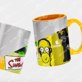 1 Sublimation Taza Mug PSD + Mockup