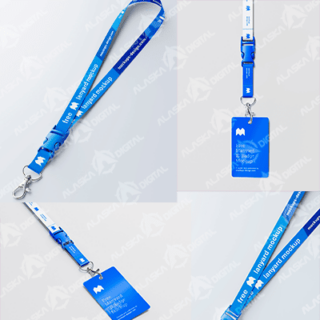 6 Lanyards Sublimation + Mockup