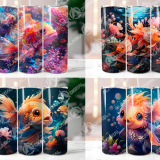 Fishing / Peces V2 Tumbler Wrap