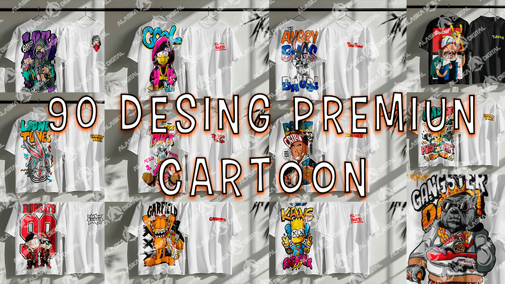 90 Cartoon Premiun Dtf