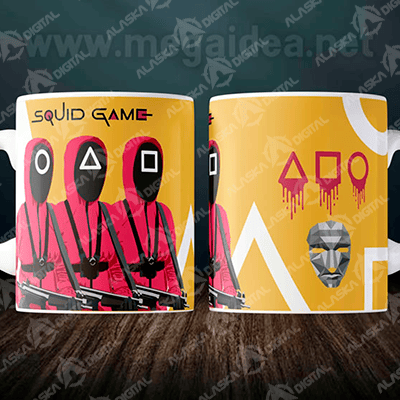 11 Plantillas SQUID GAME T Png y Mockups 11 Plantillas SQUID GAME T Png y Mockups - Imagen 5