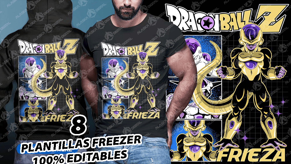 8 DRAGON BALL Z V2- Freezer DTF