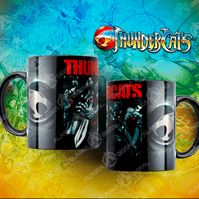 10 Plantillas Tazas The Thundercats 10 Plantillas Tazas The Thundercats - Imagen 5