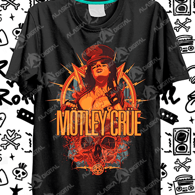 18 Plantillas Playeras Bandas de Rock 18 Plantillas Playeras Bandas de Rock - Imagen 5