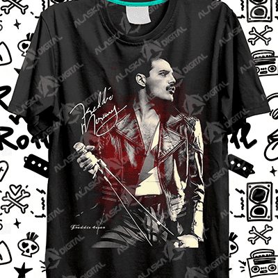 18 Plantillas Playeras Bandas de Rock 18 Plantillas Playeras Bandas de Rock - Imagen 3