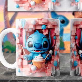 23 Plantillas PNG Lilo & stitch 3D Disney