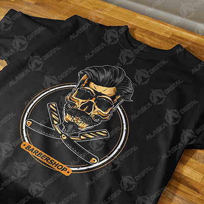 16 Plantillas Barbershop - Semitonos + Mockups 16 Plantillas Barbershop - Semitonos + Mockups - Imagen 5
