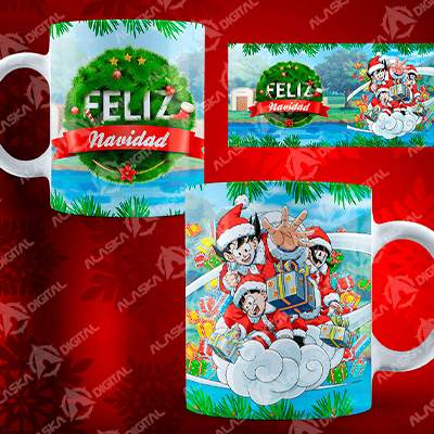 21 Plantillas de Caricaturas en Navidad para sublimación en taza 21 Plantillas de Caricaturas en Navidad para sublimación en taza - Imagen 2