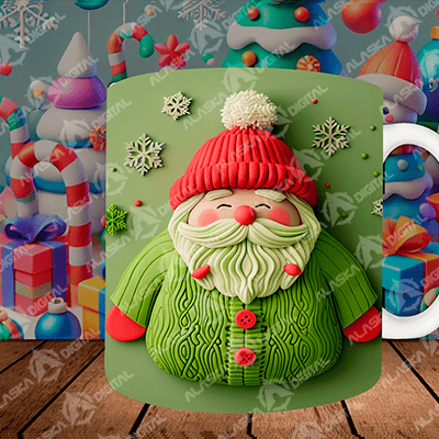 22 Plantillas Navidad Santa Claus 3D Navidad 22 Plantillas Navidad Santa Claus 3D Navidad - Imagen 3