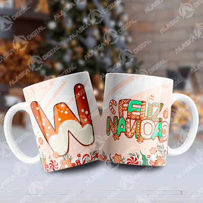 26 Plantillas Abecedario Navidad v9 + Editable 26 Plantillas Abecedario Navidad v9 + Editable