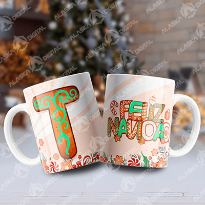 26 Plantillas Abecedario Navidad v9 + Editable 26 Plantillas Abecedario Navidad v9 + Editable - Imagen 3
