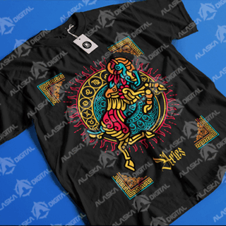 12 Plantillas Playeras Signos Maya + Mockup